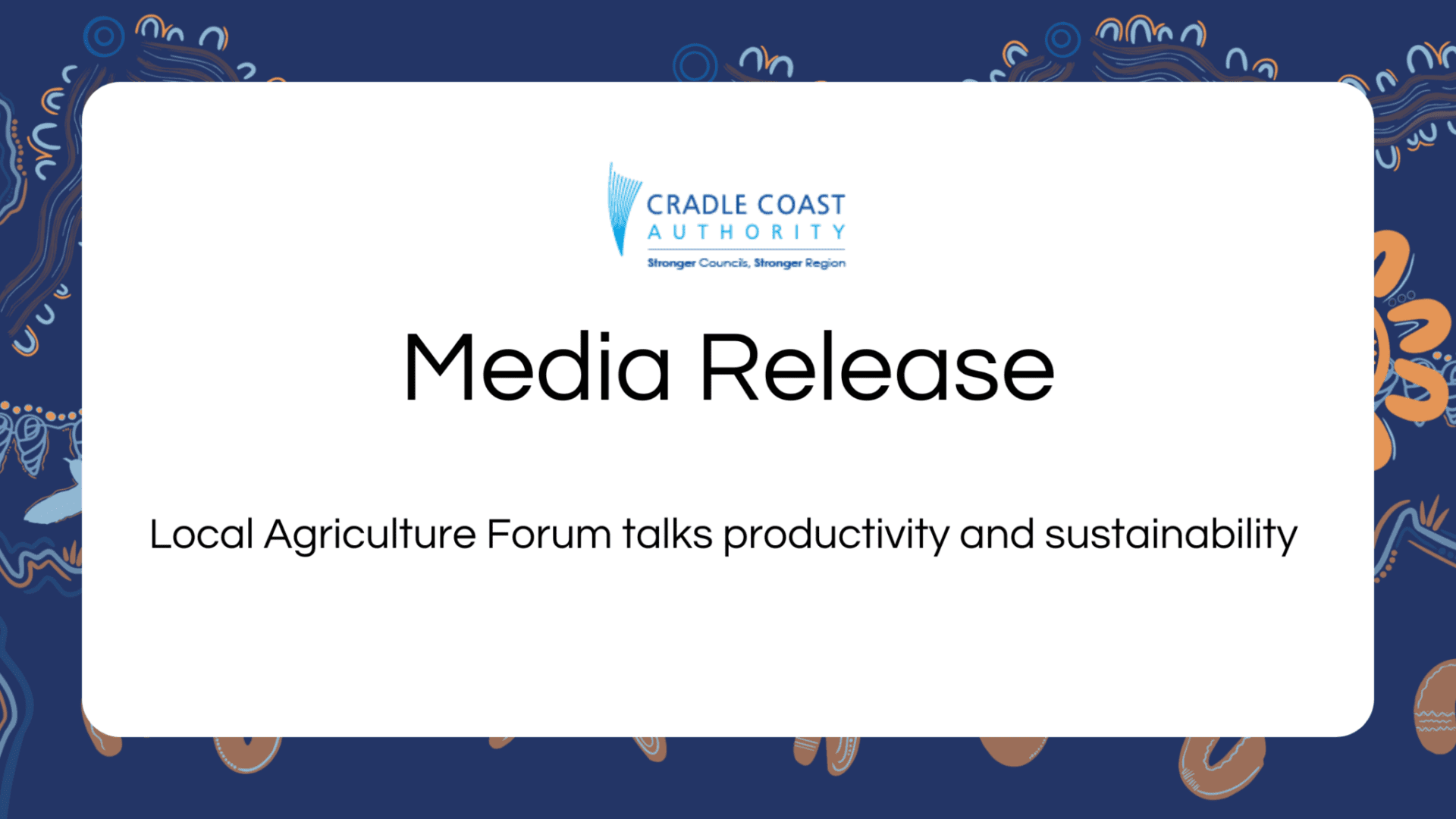 Local Agriculture Forum talks productivity and sustainability