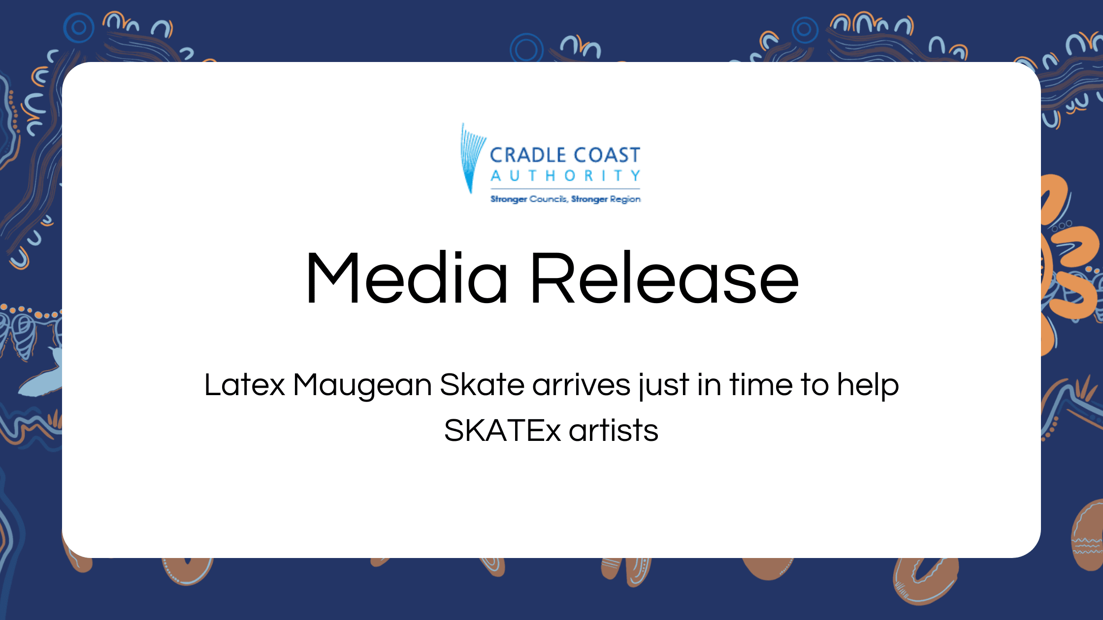 Latex Maugean Skate arrives just in time to help SKATEx artists