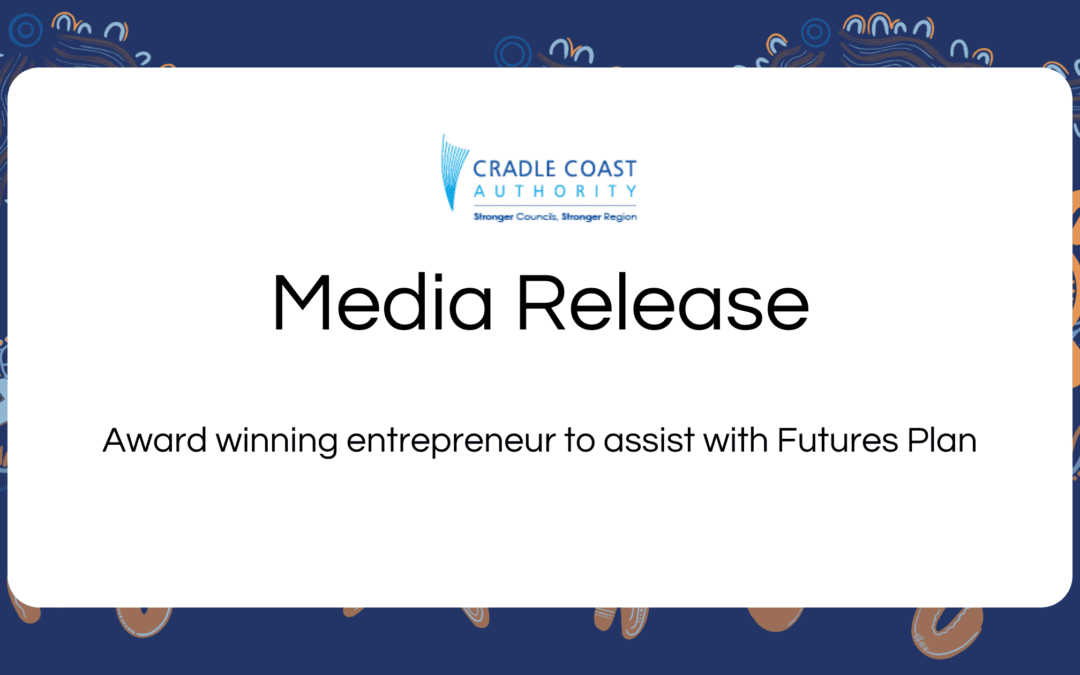 Award winning entrepreneur to assist with Futures Plan