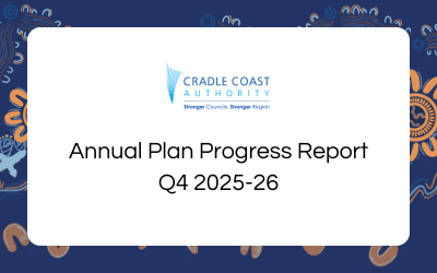 Cradle Coast Authority Annual Plan Progress Report for Q4 2025-26.